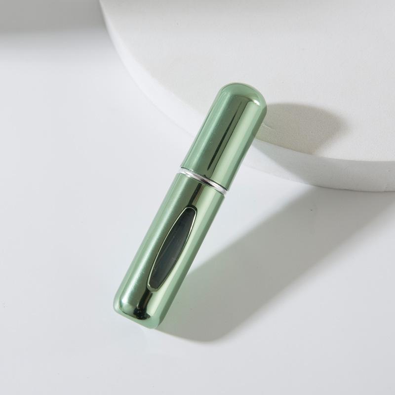 Portable 5ml Perfume Sub-bottling Press Small Window Self-pumping Spray Bottle Bottom Straight Into Travel Perfume Bottle