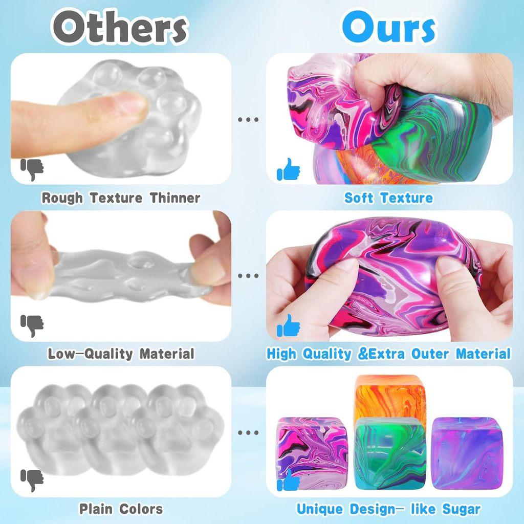 Sensory Development Fidget Puzzle With Soft Tpr Material For Children And Teens