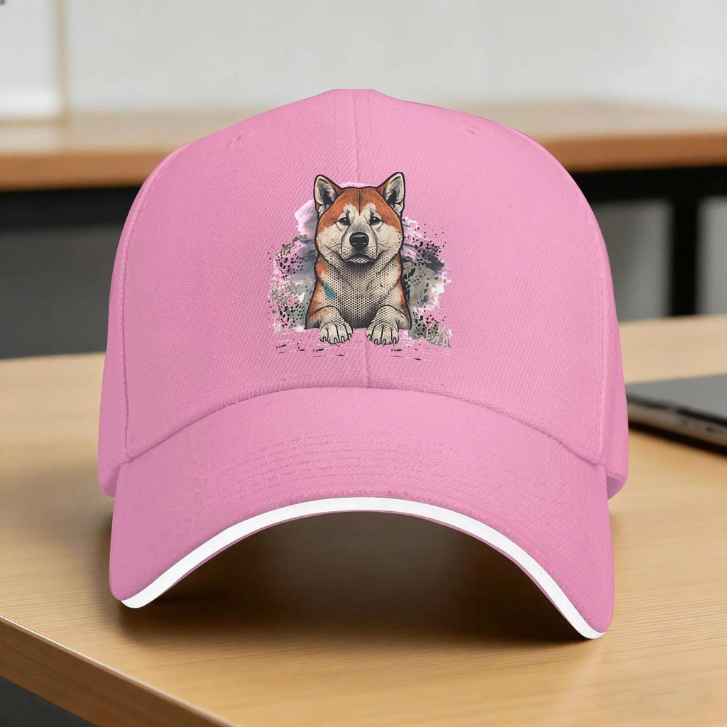 Honden Collectie Baseballpet Akita Inu Trendy Truckerpet Lente Unisex Dames Jagen Kamperen Baseballpetten