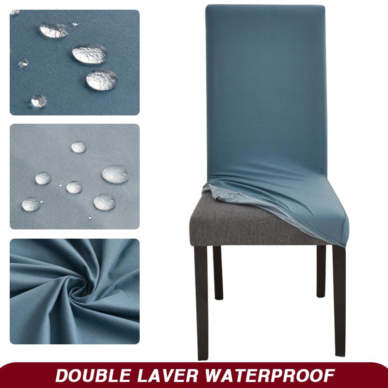 Waterproof Dining Chair Cover Stretch Dining Chair Slipcover Removable Washable Chair Protector Suitable for Home/Hotel/Banquet