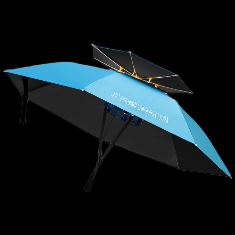 OEING Head-Mounted Fishing Umbrella Hat
