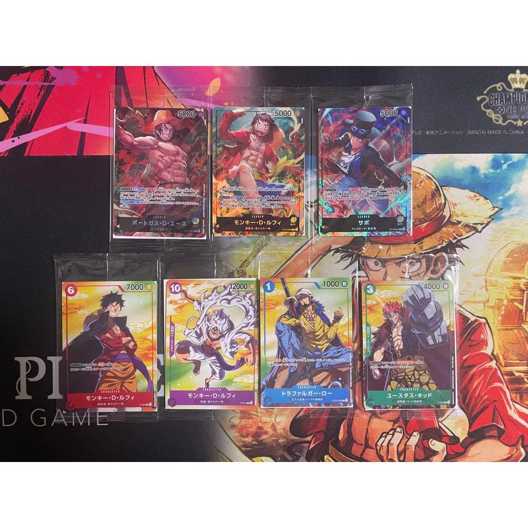 ONE PIECE Card 7-Eleven Collaboration All Promo Types Total 7 Cards [Unopened]