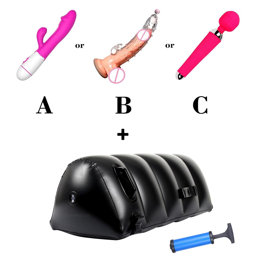 New Sex Furniture for Adults Vibrator Combination Inflatable Sofa Sex Position Prone Tie Pad Bed Binding Body Support Mat Air Blow Wedge Cushion