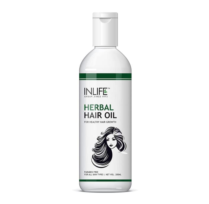 Herbal Hair Oil (200 Ml), Herbal Hair Oil INLIFE