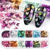 Nail Art Accessories 12 Colors Laser Gradient Symphony Butterfly Sequin Nail Decoration