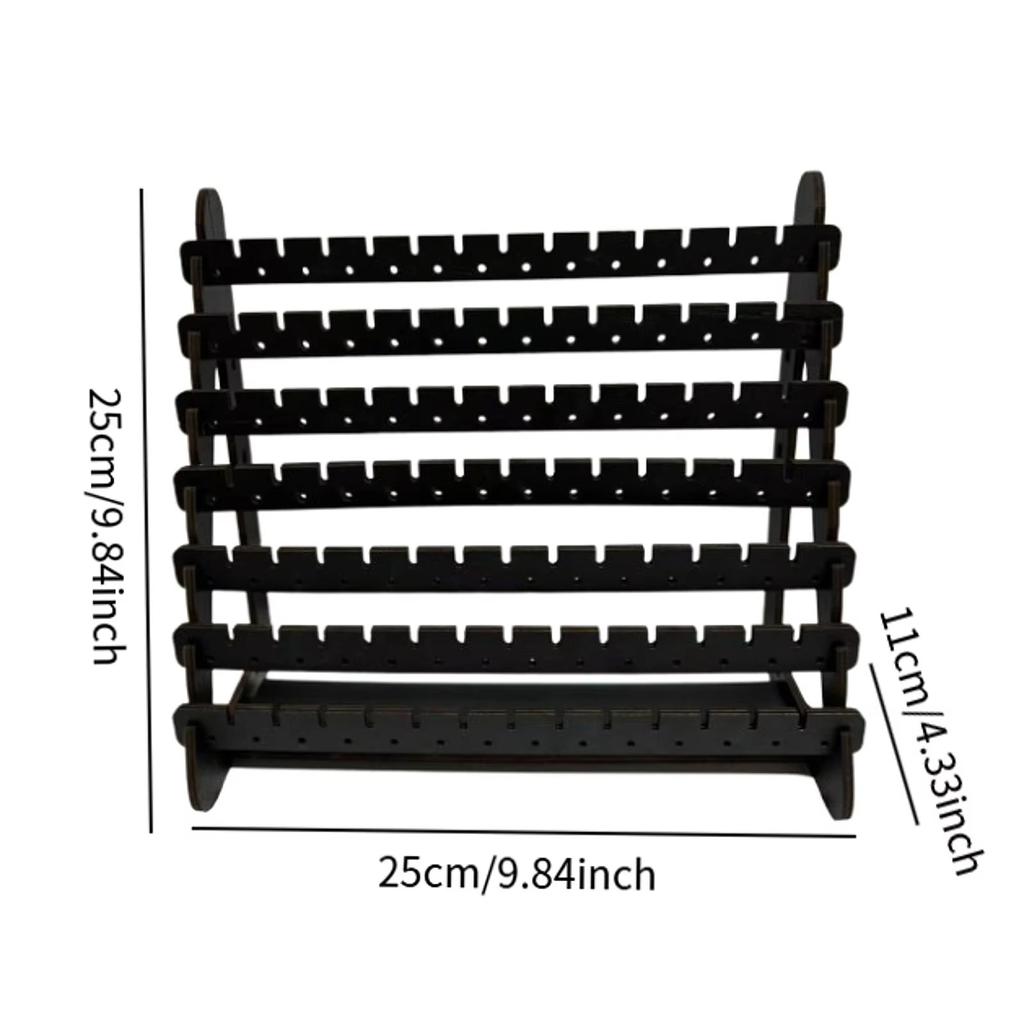Mehrschichtiger Massivholz-Ohrringständer Halter Hohe Kapazität Schmuckaufbewahrung Organizer Regal Zuhause Wohnzimmer Schlafzimmer Schreibtisch