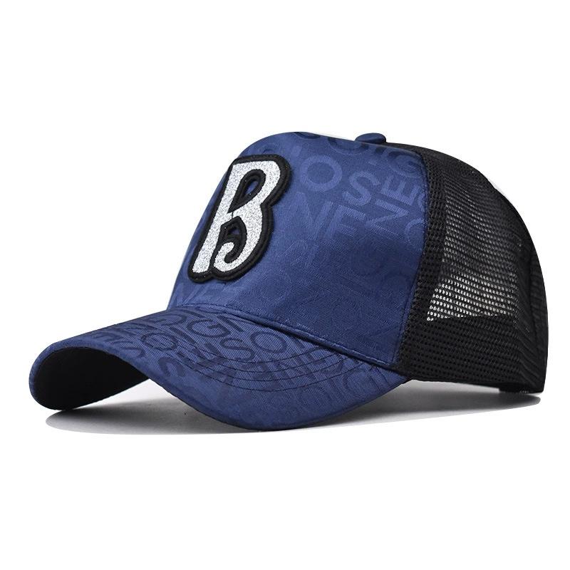 Personality Letter New Design Retro Mesh Baseball Cap for Men Women Autumn Summer Snapback Hat High Top Network Sun Hats Gorras