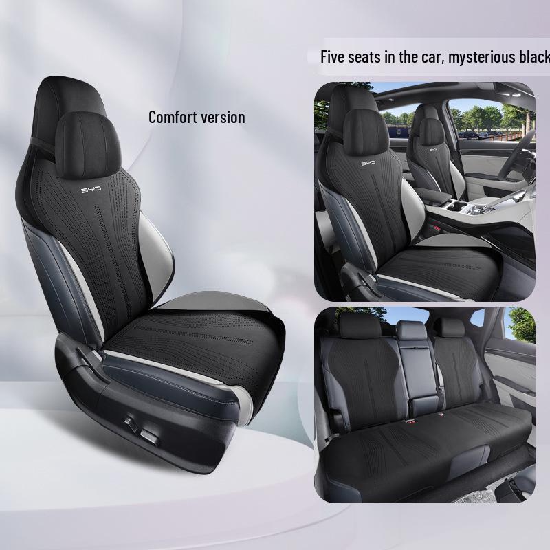 BYD Song PLUS Universal Suede Car Seat Cushion—Four Seasons