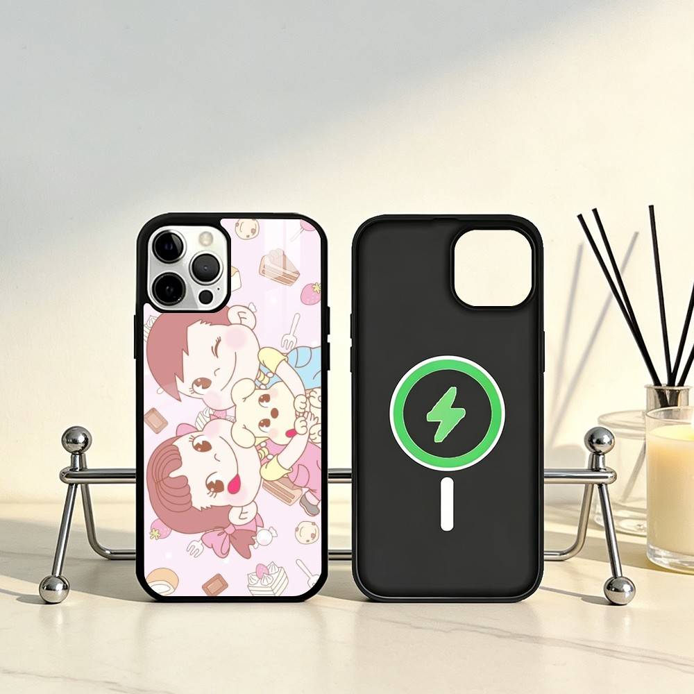 F-Fujiya-Milkys-Peko-C-Chan Phone Case For iPhone17,16,15,14,13,12,11 Plus,Pro Max Magnetic For Magsafe Wireless Charging