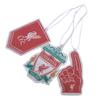 Liverpool FC Crest Air Freshener (Pack of 3)