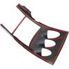 Carbon Fiber Style Center Console Dashboard Frame Cover Trim Accessories for Nissan 350Z