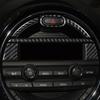 For Mini Cooper F56 2014-2021 Carbon Fiber Central Console Wheel Speedometer Air Outlet Panel Trim Set Car Accessories Sticker