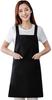 With Large Stain Wrinkle Perfect for Dining Coffee Housework [ZIRAIFEN] H-shaped Apron, Stylish, Unisex, Adjustable, Pockets, Resistant, Resistant,