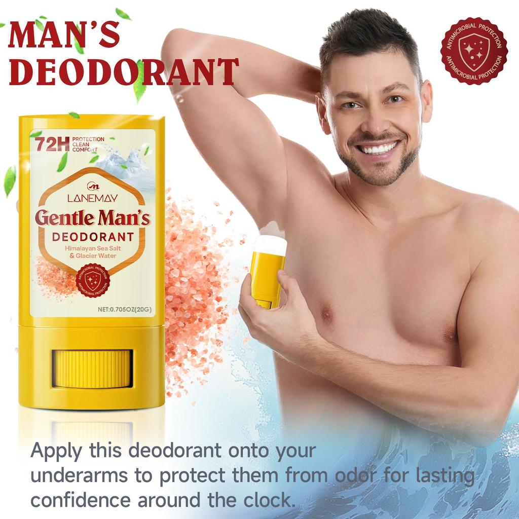 Herren-Deodorant - Langanhaltender, dezenter Duft für ein frisches und selbstbewusstes Gefühl - Für Männer geeignet, 20g