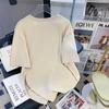 Women's Summer Fashion New Short Sleeve Letter Print Top