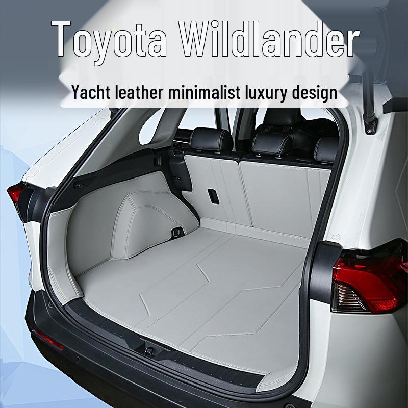 Full Coverage Trunk Mat Set for Toyota RAV4: Complete Interior Decoration for Tail Box