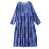 DIMANAF New 2026 Women Plus Size Spring Summer Beach Long Dress Lady Loose Oversize Maxi Print Floral Dresses