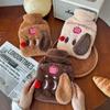 Cute Puppy Hot Water Bottle, Refillable, Thickened Explosion-Proof Hand Warmer, Water-Filled Hand Warmer for Girls