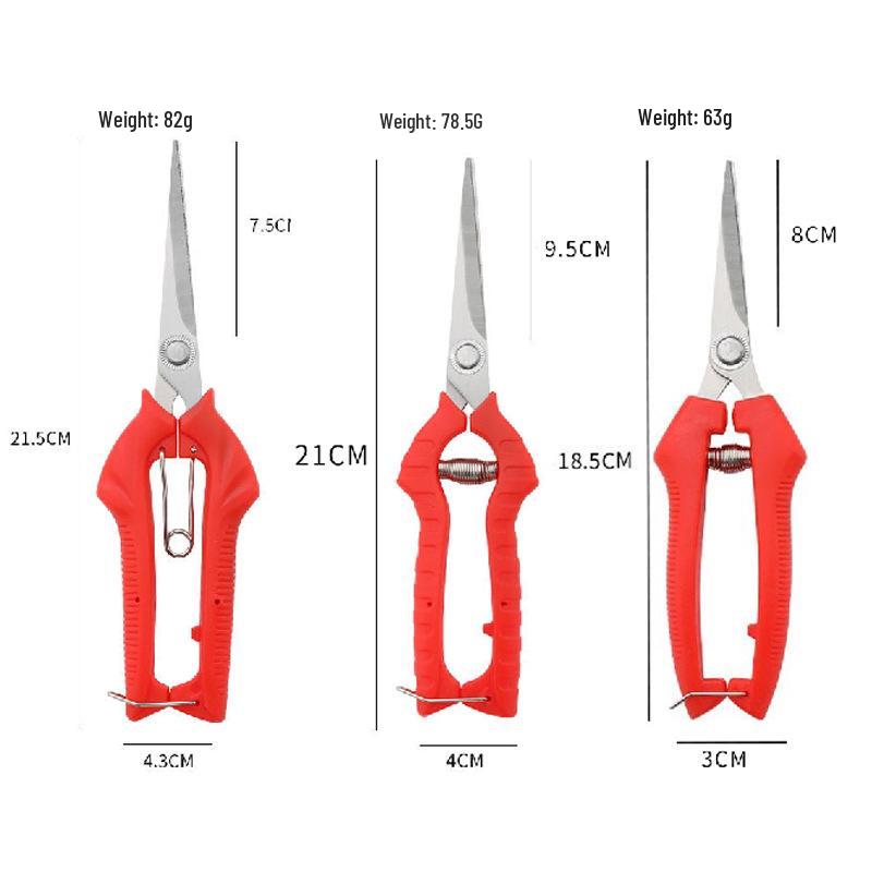 Stainless Steel Multifunctional Pruning Shears for Gardening and Floral Use