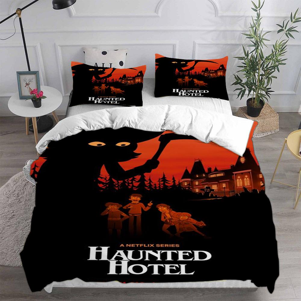 Haunted El Season 1 Bedding Sets Eu Single Comforter Quilt Bed Cover Duvet Cover Pillow Case 2-3 Pieces Sets Kids Adult Size