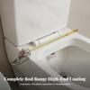 Toilet Flush Handle | Polished Chrome Finish, Tank Lever with Metal Rod,