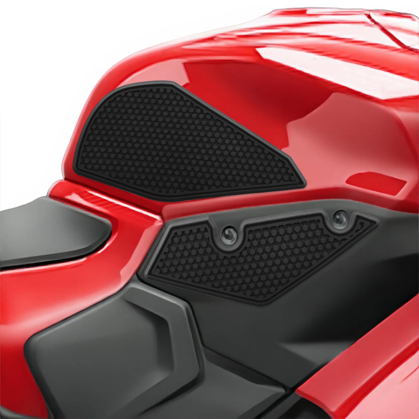 BYEMTTY Топливный бак для мотоцикла Подходит для Ducati Panigale V2 Защитная накладка на топливный бак, 2025, Противоскользящая накладка.