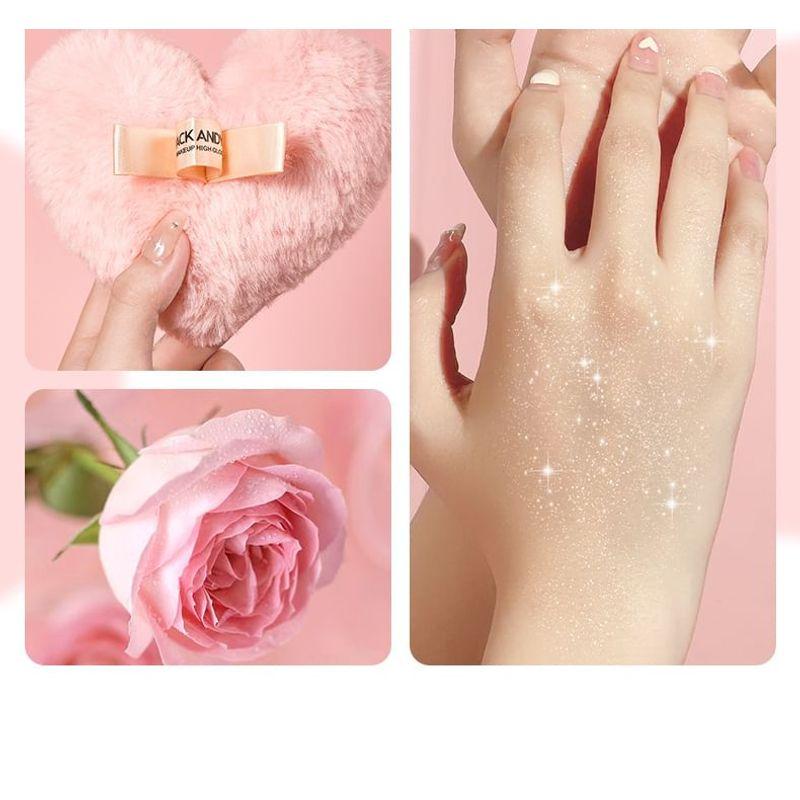 MACK ANDY - Heart Highlight Setting Powder Fluffy Ball