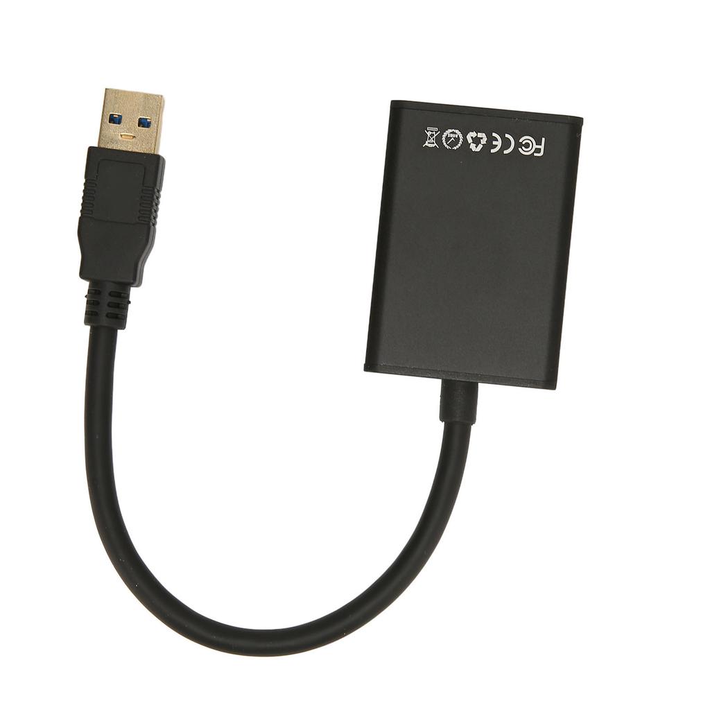 USB3.0 To HD Multimedia Interface Adapter Converter HD 1080P Plug and Play Adapter Cable for WIN 7 8 8.1 10 XP