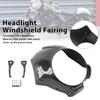 Headlight Windshield Cover Fairing For Honda Rebel CMX300 CMX500 2020-2026 Carbon
