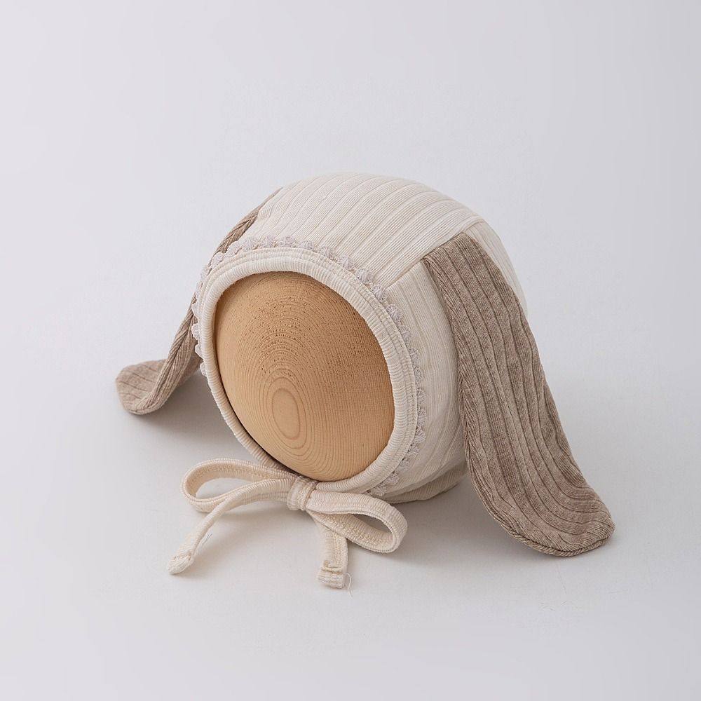 Long Ear Baby Ear Protection Hats Cute Infant Bonnet Hat Korean Baby Fetal Cap  Photography Props