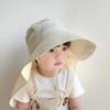Baby Sun Hat Summer Toddler Sun Hat Breathable Baby Hat with Neck Flap Infant Baby Girl Boy Sun Hat Lightweight Swim Hat