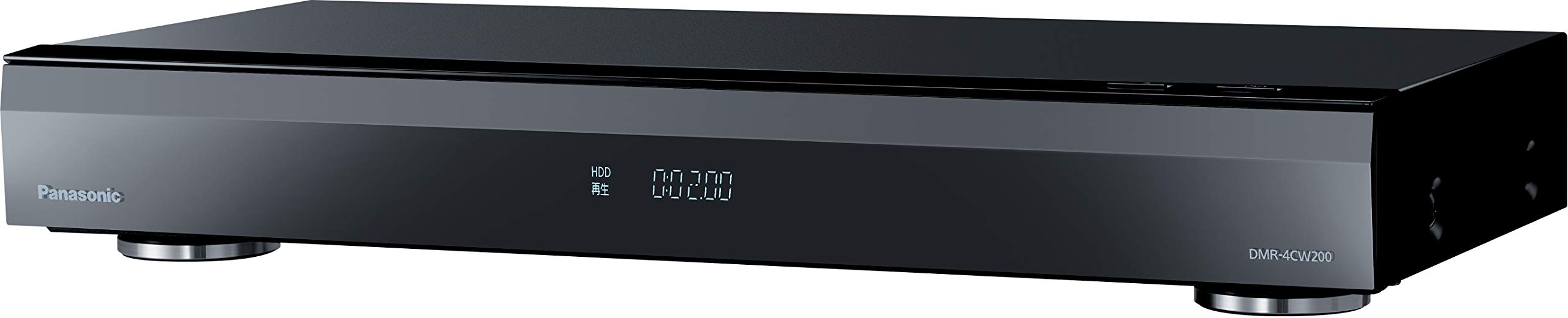 

Panasonic 2TB 3 Tuner Recorder 4K Tuner Supports 4K Broadcast Long Time Recording Home Cloud DIGA Blu-ray Built-in Recording/W DMR-4CW200 чорний