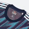 Adidas Arsenal 21-22 Saison Auswärtstrikot Spielerversion Kurzarm Fußballtrikot Herren Trikots Blau GM0212