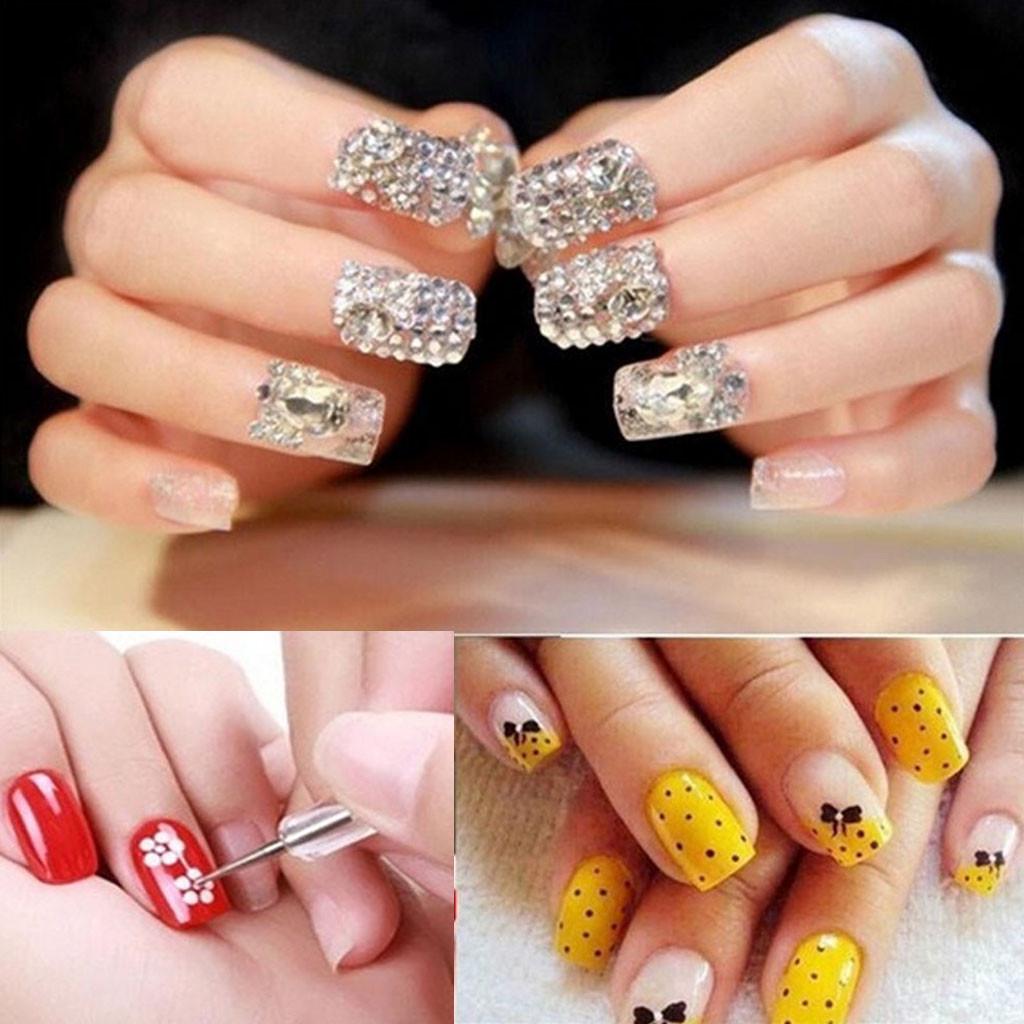 Manicure Tool Double-head Dotting Pen 5Pcs/set