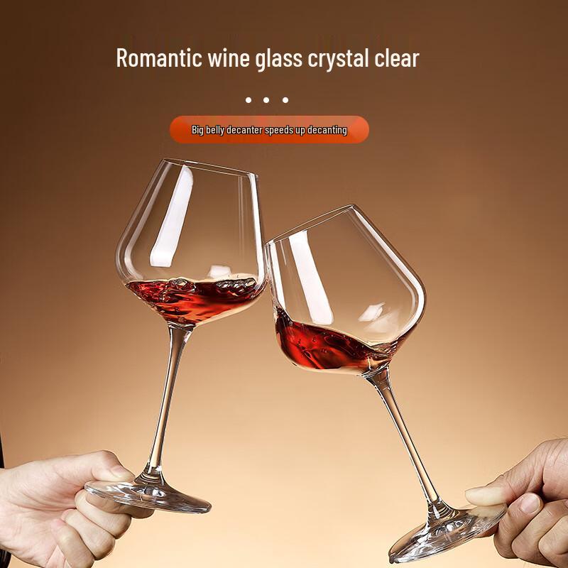 

Burgundy Wine Glass Set