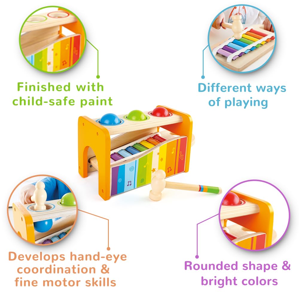 Hape Pound and Tap Bench E0305