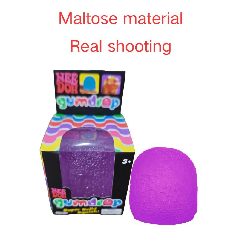 Schylling Mini Candy NeeDoh Gumdrop Soft Sensory Fidget Toy Stress Relief Squeeze Ball Small Gift