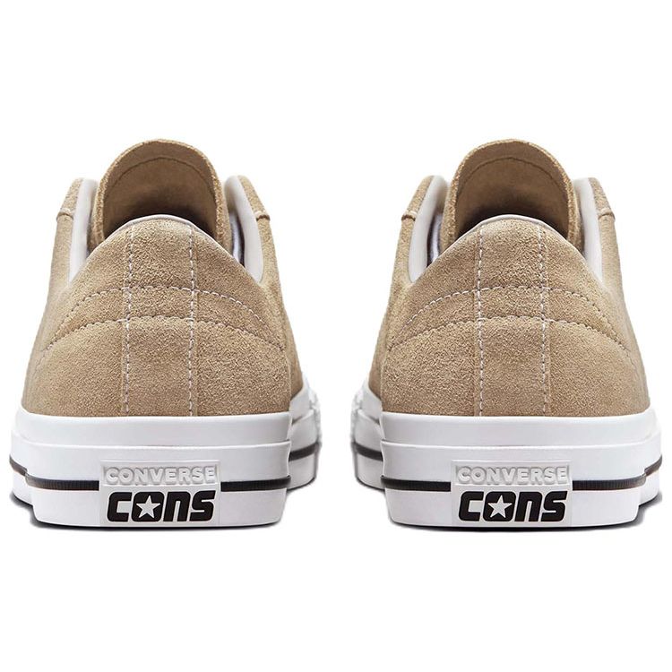 Converse One Star Pro Suede Low Nomad Khaki Unisex Sneakers Tan Black White A00941C