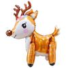 3D Santa and Sleigh with Reindeer Balloon Decor Set