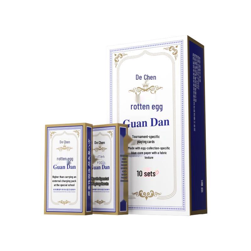 DeChen Guandan Узкие Длинные Игральные Карты