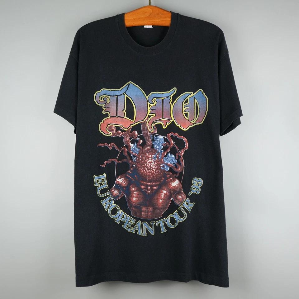 Vintage 1993 Ronnie James Dio t-shirt EU Tour 93 3XL