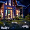 2PCS Solar Yard Lights Bright Lawn Lights Outdoor Waterproof Led Solar Pathway Lights Landscape Path Lights