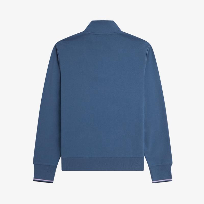 Fred Perry [baseline] Half Zip Sweatshirt   Midnight Blue Afpm2433574 W98
