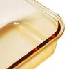 LocknLock Amber Heat-Resistant Glass Food Container 2-Piece Set