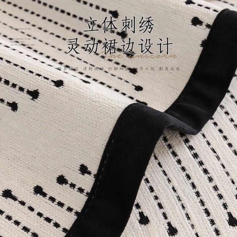 Chenille Sofakissen, Sommermatte, Rutschfestes Sitzkissen, Sommer Leichter Luxus Neu Sofabezug Überwurf Handtuch