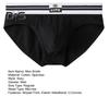 Men Briefs Mid-rise Elastic Waistband Breathable Color Matching Slim Fit Underwear with 3D Pouch Design Daily Wear