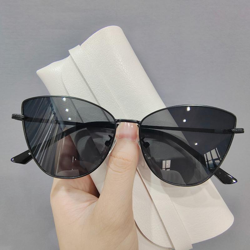 4pcs Fashion Big Frame Womens Sunglasses Square Style Sun Glasses Gradient Lens Anti-UV400 Luxury Brand Oculus Eyeglasses Female