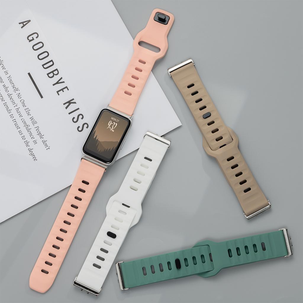 For Samsung Sports Silicone Band For Samsung Galaxy Fit3 Smart Watch Replacement Wrist Strap for Galaxy Fit 3 Wristband Bracelet