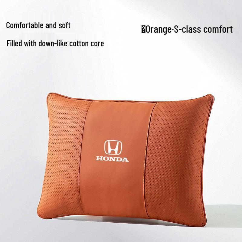 Honda Accord CR-V Civic Car Headrest & Lumbar Support Pillow Set