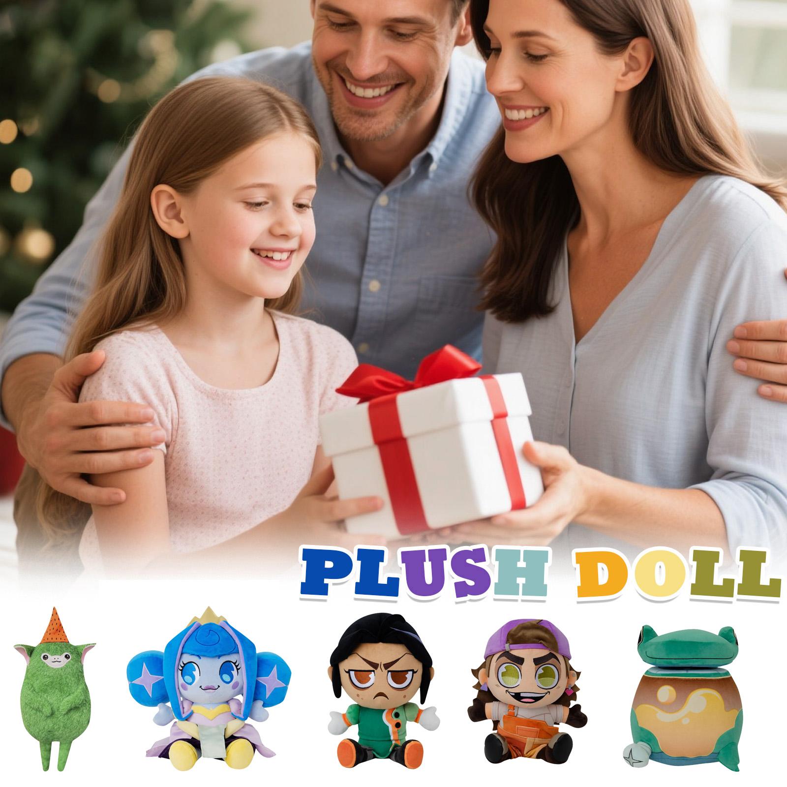 

Плюшевая кукла, Игрушка в подарок, Мультфильм, Детская тряпичная кукла, Детская подарочная подушка One Size